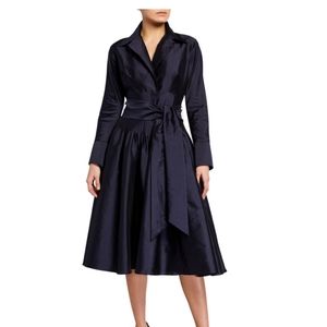 Teri Jon purple silk dress